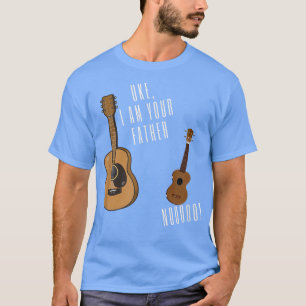 Camiseta Uke, soy tu padre. Funny Ukulele Guitar 2978