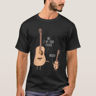 Camiseta Uke Soy Tu Padre Música De Guitarra