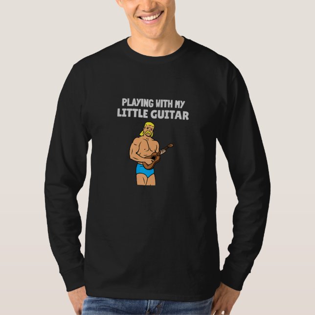Camiseta Uke, soy tu padre, pequeña guitarra, paz, amor (Anverso)