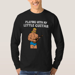 Camiseta Uke soy tu padre Pequeña guitarra Paz Amor Uk