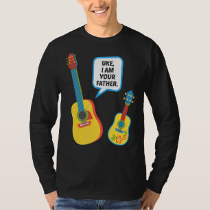 Camiseta Uke Soy Tu Padre Ukelele Guitar Music Tee