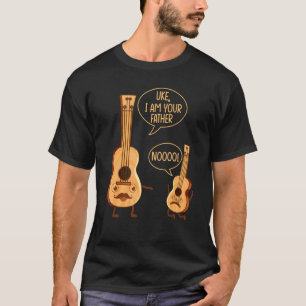 Camiseta Uke, soy tu padre Ukulele