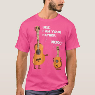 Camiseta Uke soy tu padre Ukulele Guitar Music Tshirt