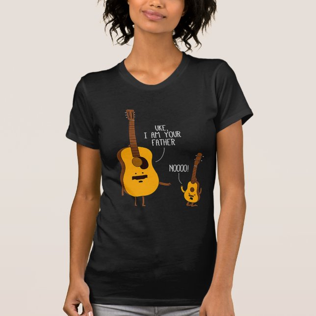 Camiseta Uke Ukulele Yo soy tu padre regalo (Anverso)