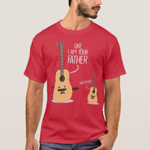 Camiseta Uke Yo Soy Tu Padre Cute Guitarista Guitarista Gui