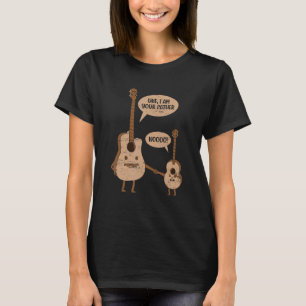 Camiseta Uke, yo soy tu padre Noooo Música musical Uku