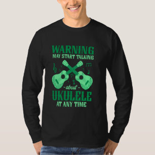 Camiseta Ukelele podría comenzar a hablar de Ukulele