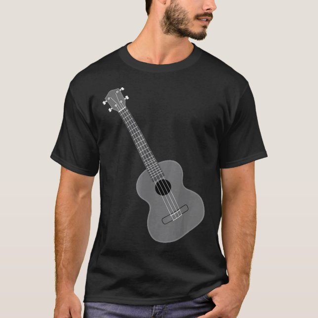 Camiseta Ukelele Uke Jugador de guitarra Hombres Mujeres Ni (Anverso)