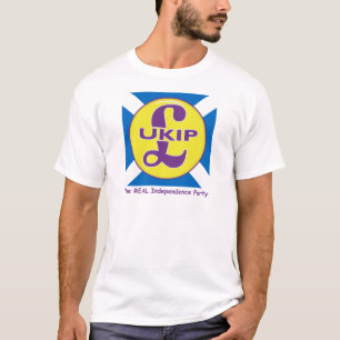 Camiseta UKIP Escocia el fiesta real de la independencia