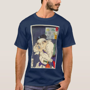 Camiseta ukiyo-e del yoshitoshi