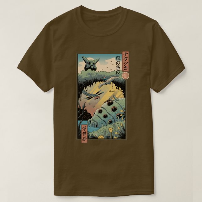 Camiseta Ukiyo e Wind Valley (Diseño del anverso)