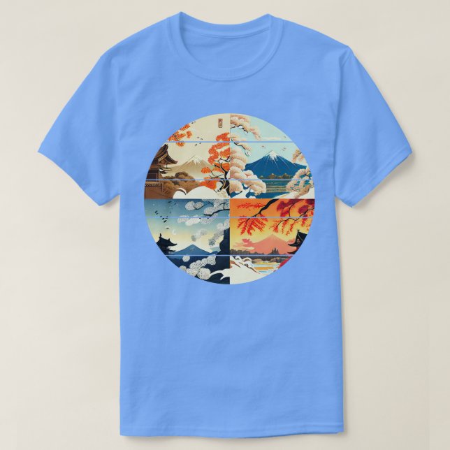 Camiseta Ukiyoe (Diseño del anverso)