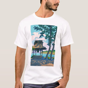Camiseta ukiyoe Hasui Nº49 Templo Shogetsuin en Ito, Izu