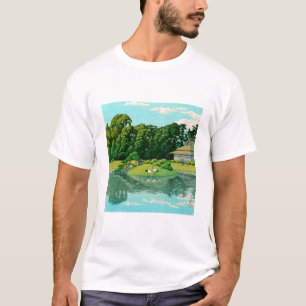 Camiseta ukiyoe hasui No50 Okayama Korakuen