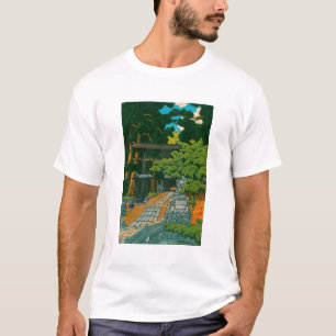 Camiseta ukiyoe hasui No60 Santuario Dairai de Kumagaya
