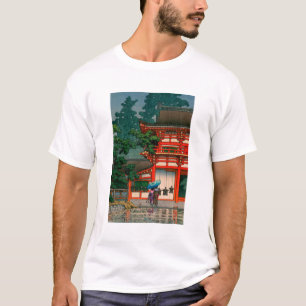Camiseta ukiyoe hasui No62 Santuario Kasuga en Nara