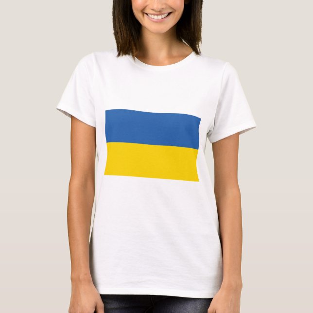 CAMISETA UKRAINE-FLAG (Anverso)