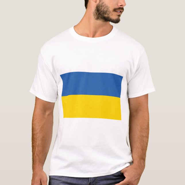 CAMISETA UKRAINE-FLAG (Anverso)