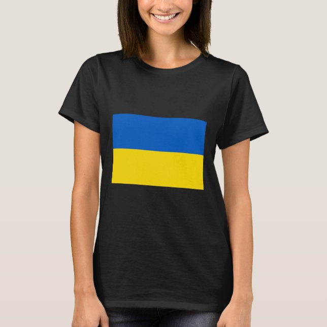 Camiseta Ukraine Flag Design  (Anverso)