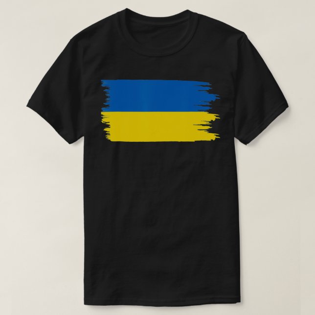 Camiseta Ukraine Flag Merchandise For Ukrainians, American  (Diseño del anverso)