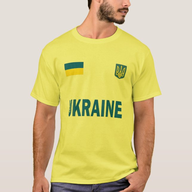 Camiseta Ukraine Ukrainian Flag Men Women Kids Ukraine (Anverso)