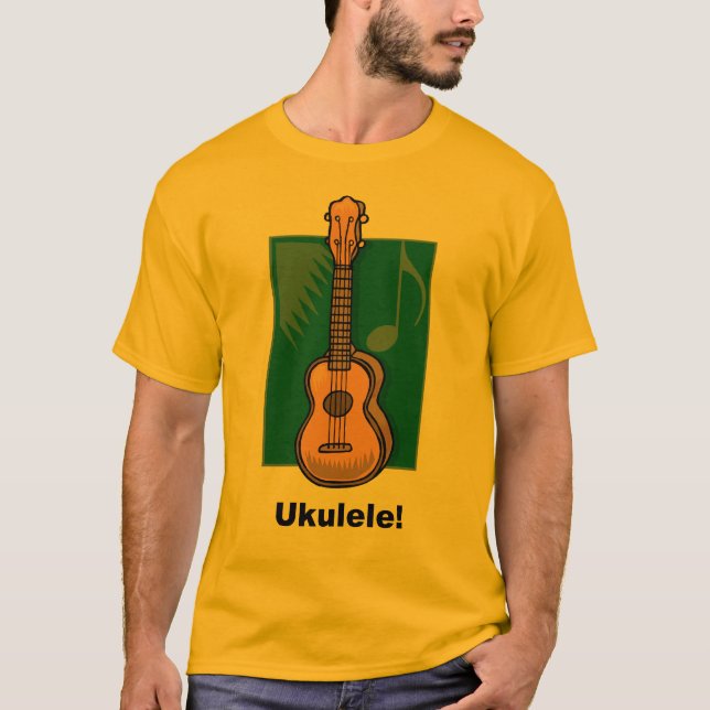 Camiseta ¡Ukulele! (Anverso)