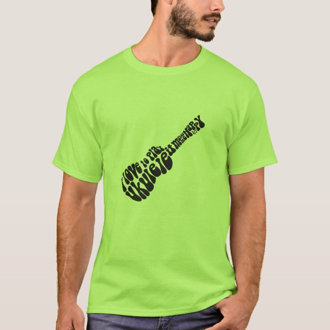 Camiseta ukulele (Anverso)