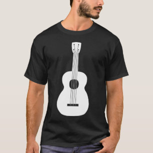 Camiseta Ukulele - Blanco