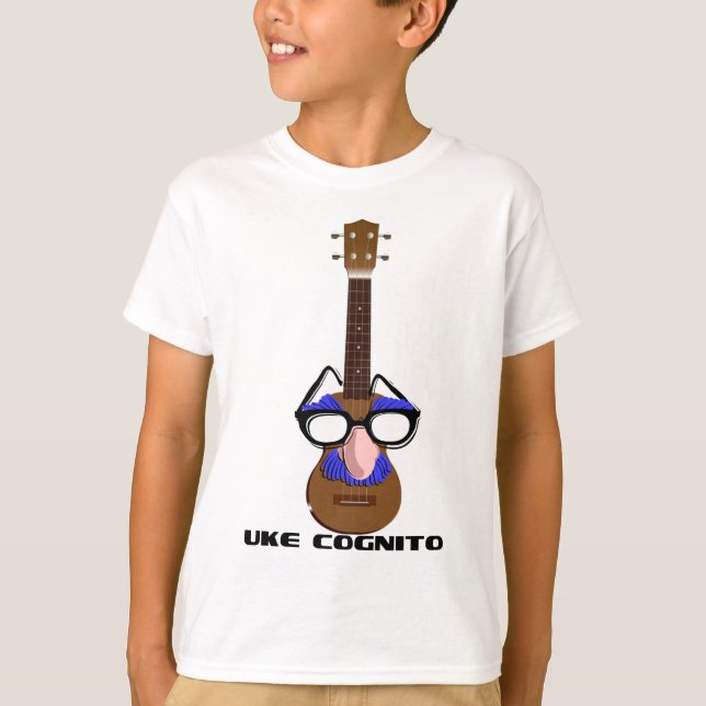Camiseta Ukulele de incógnito (Anverso)