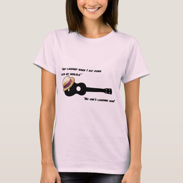 Camiseta Ukulele de risa (Anverso)