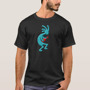 Camiseta Ukulele del nativo americano de Kokopelli