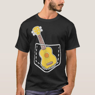 Camiseta Ukulele Dentro De Mi Bolsillo Uke Guitar Player I