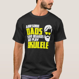Camiseta Ukulele dice música de guitarra por el día del pad