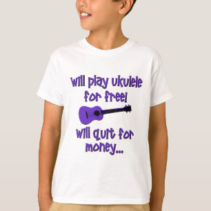 Camiseta Ukulele divertido
