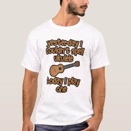 Camiseta Ukulele Original Divertido
