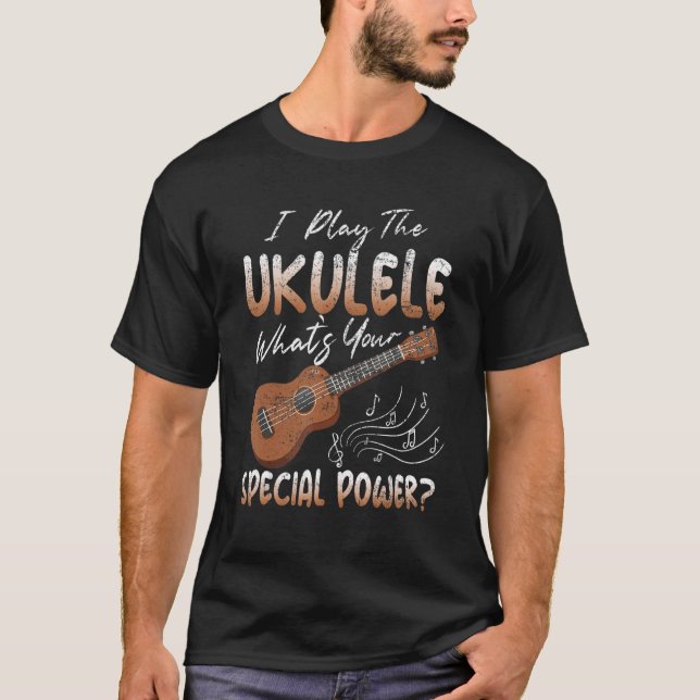 Camiseta Ukulele Player (Anverso)