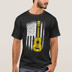 Camiseta Ukulele Player Hawaii USA American Ukulele