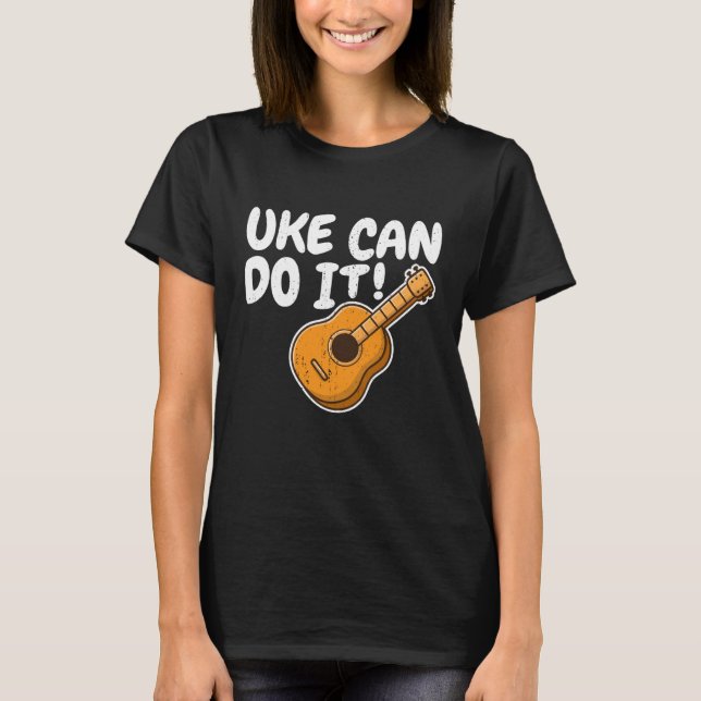 Camiseta Ukulele Player Pun Ukulele (Anverso)