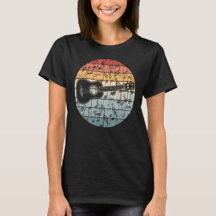 Camiseta Ukulele Retro Uke Player Ukulele Guitar Music