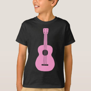 Camiseta Ukulele - Rosa