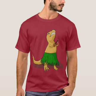 Camiseta Ukulele T-Rex