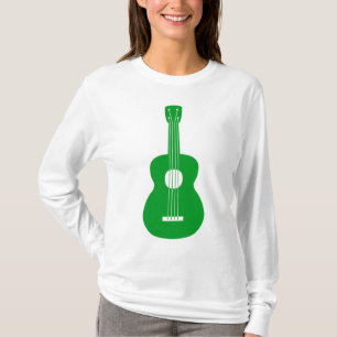 Camiseta Ukulele - Verde de hierba