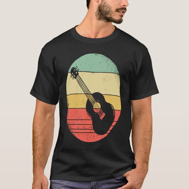 Camiseta Ukulele vintage (Anverso)