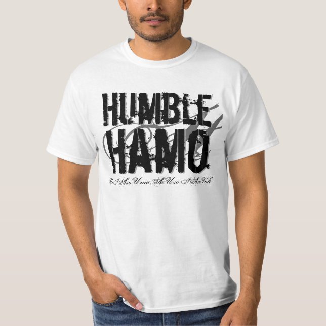 Camiseta Ulavale a DA máxima, samoano, Samoa, hamo humilde (Anverso)