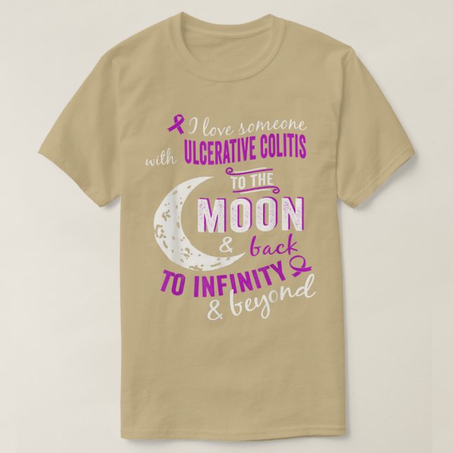 Camiseta Ulcerative Colitis   Ulcerative Colitis Awareness  (Diseño del anverso)