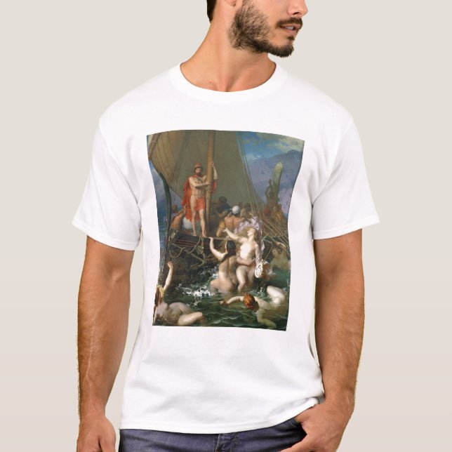 Camiseta Ulises y las sirenas 2 (Anverso)