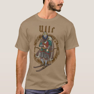 Camiseta Ullr El Dios Del Arco Viking Regalos De Caza