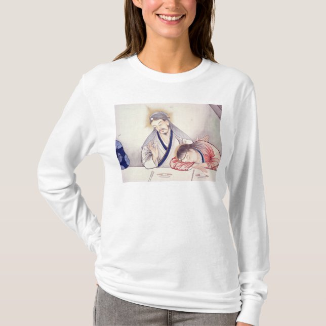 Camiseta Última cena, Cristo y St John (Anverso)