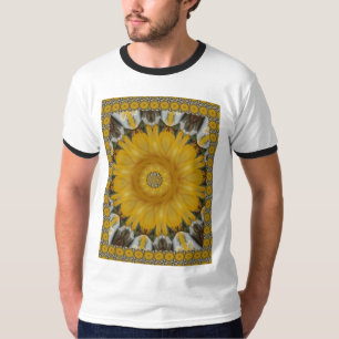 Camiseta Última edición de arte de flor solar tradicional d