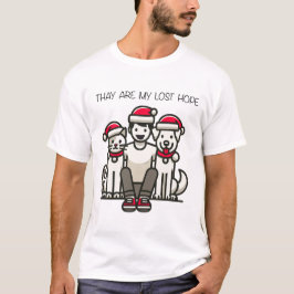 Camiseta Última esperanza para la familia de mascotas minim